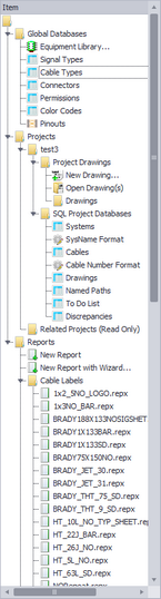 cable types database