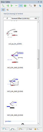 terminal offset