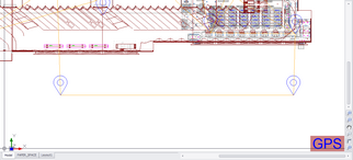 Backbone from panel to panel Via Manhole 1 and Manhole 2