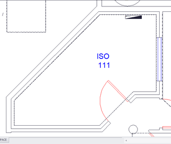 Location Boundary for the room ISO 111